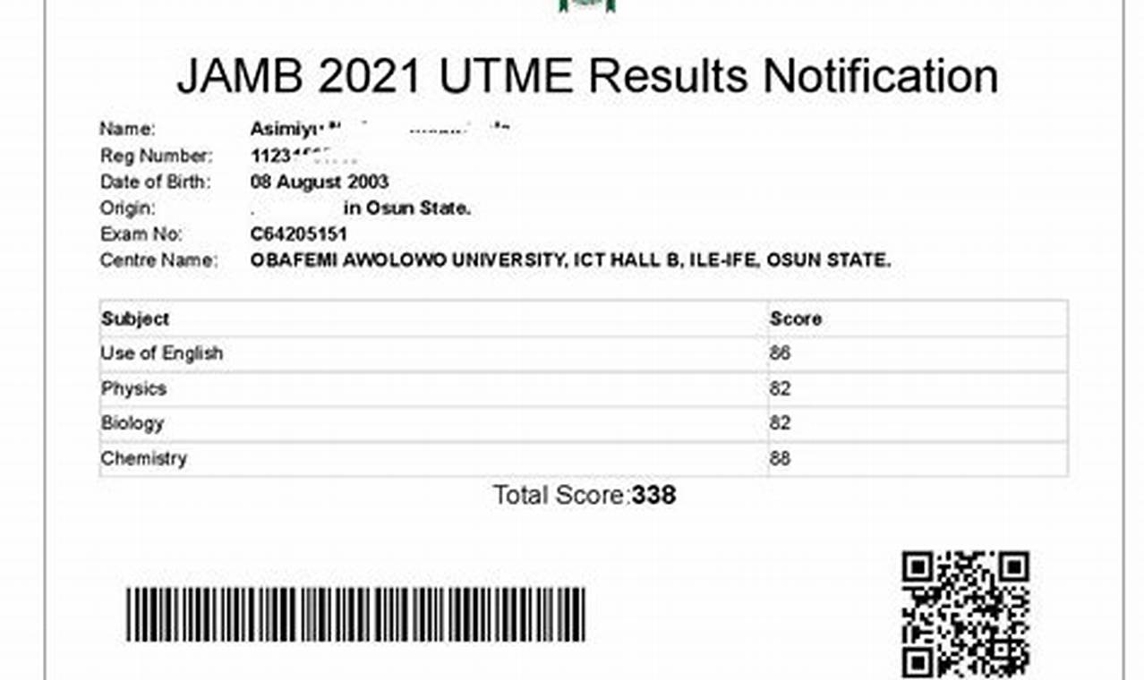 How To Check Jamb Result 2024