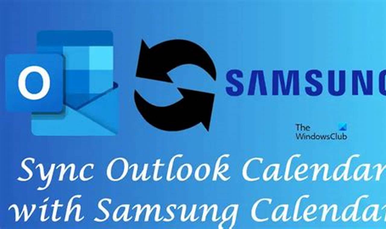 How To Connect Outlook Calendar To Samsung Calendar