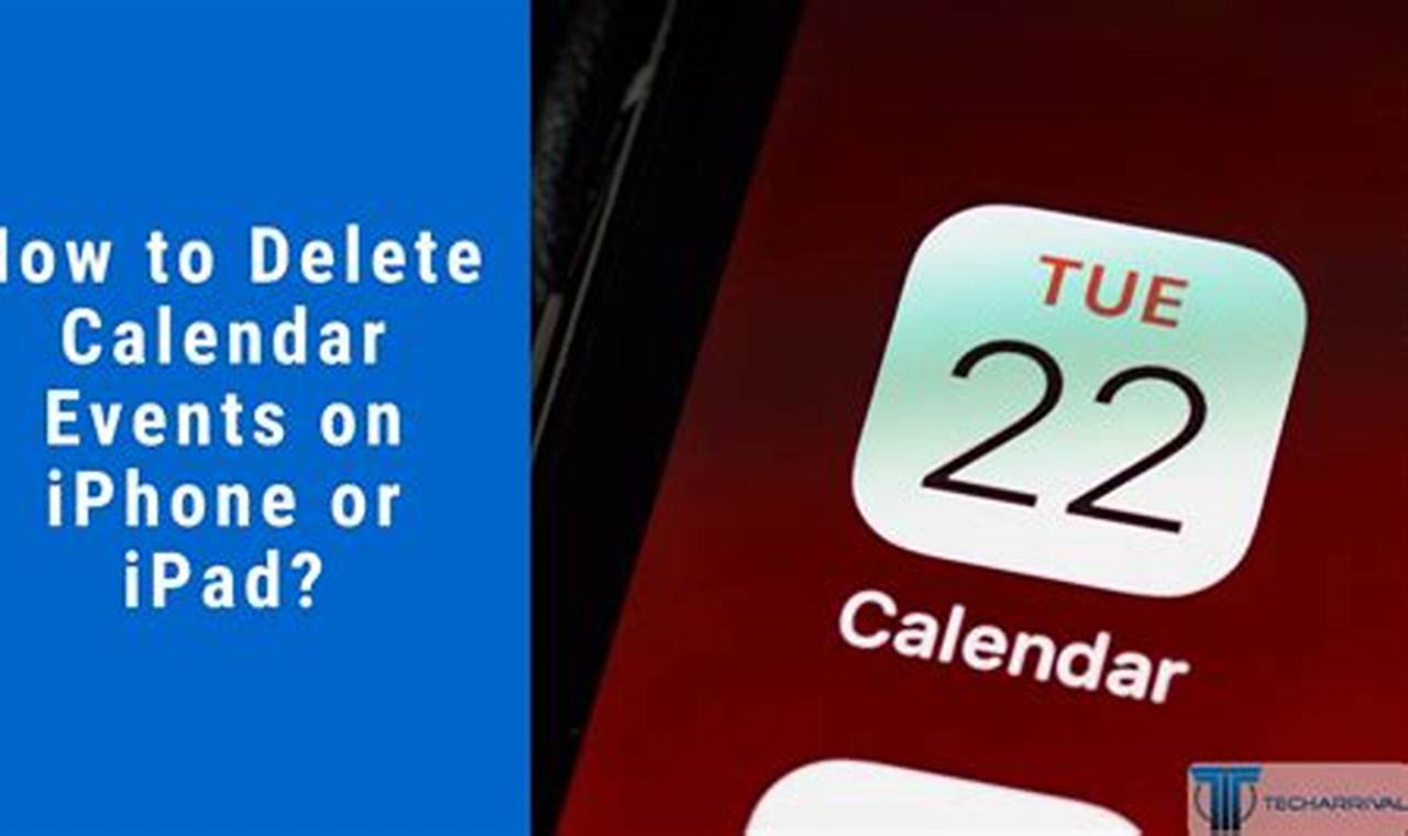 How To Delete Calendar Events On Apple Watch