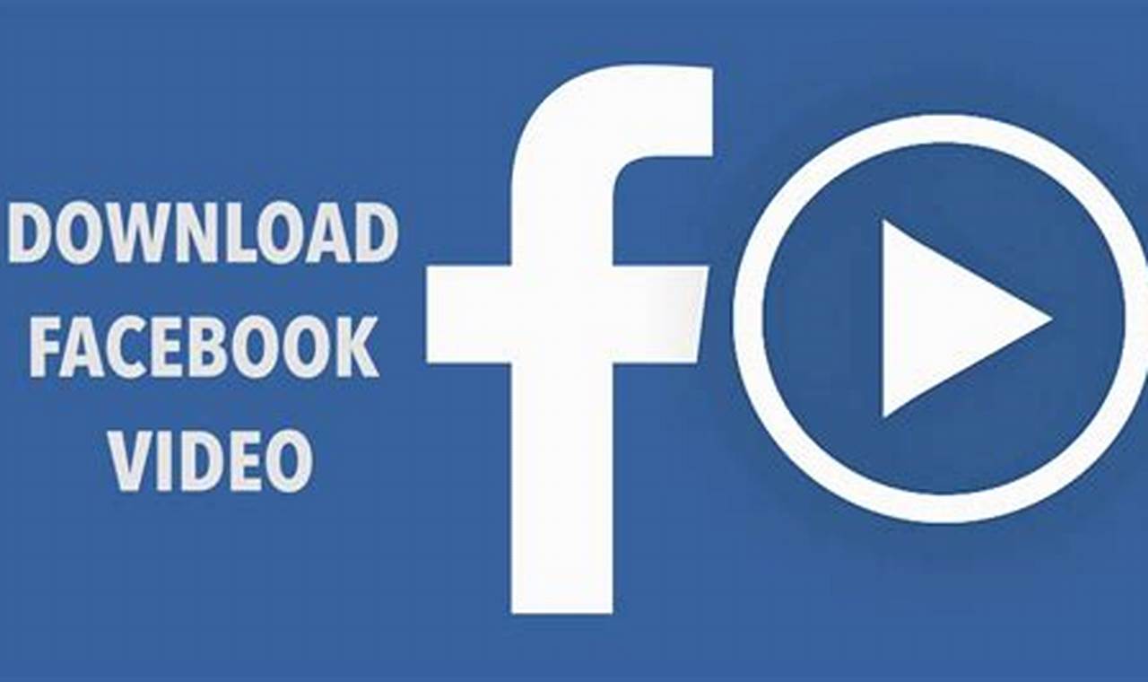 How To Download Facebook Videos 2024