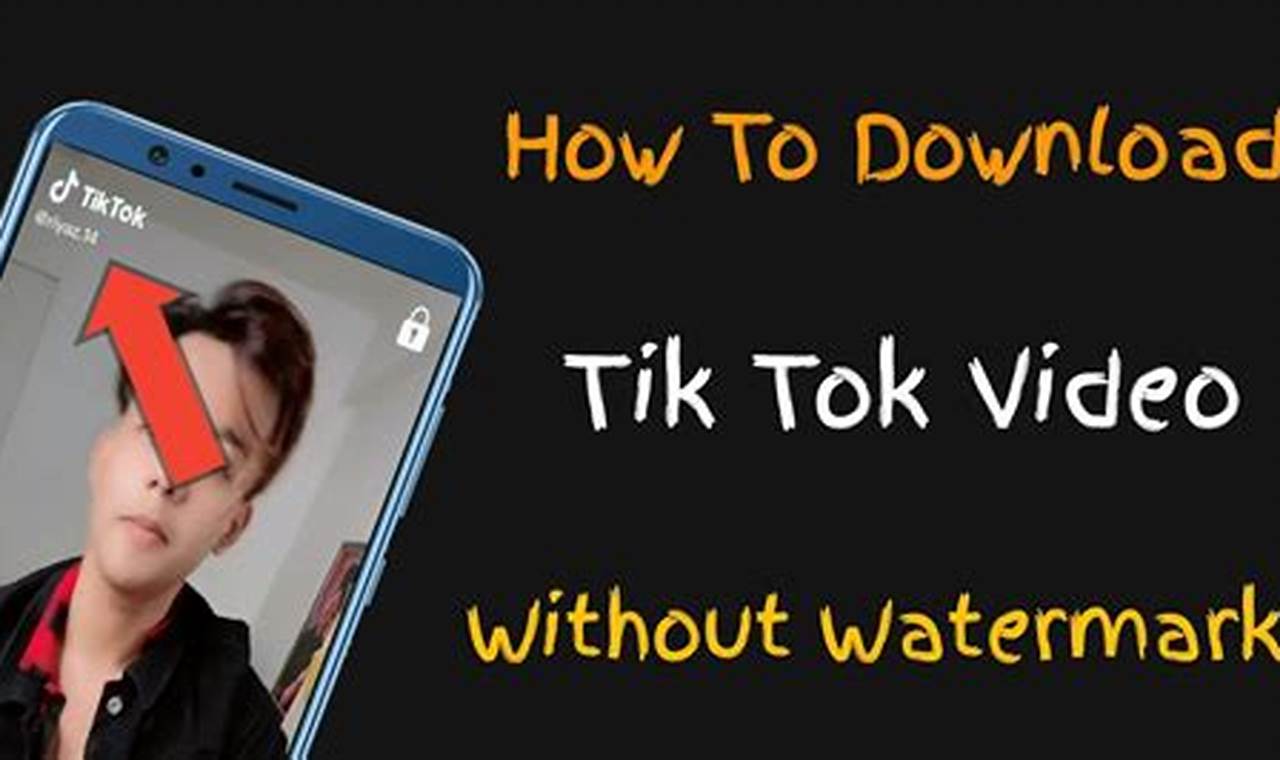 How To Download Tiktok Videos Without Watermark Iphone 2024