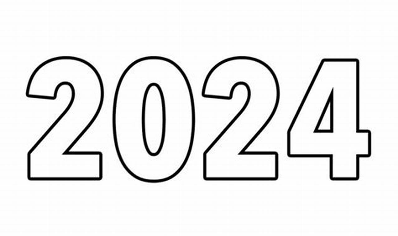 How To Draw 2024 In Bubble Letters