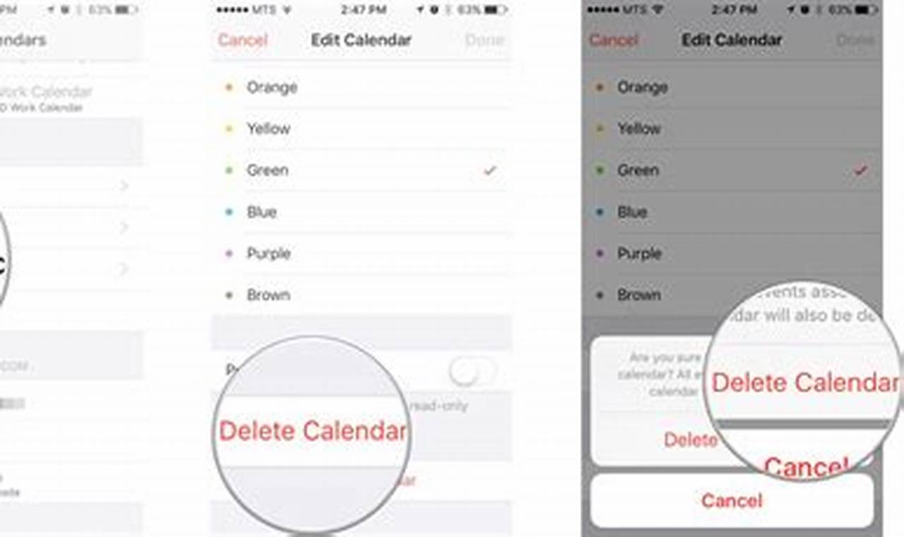 How To Get Back Deleted Calendar On Iphone