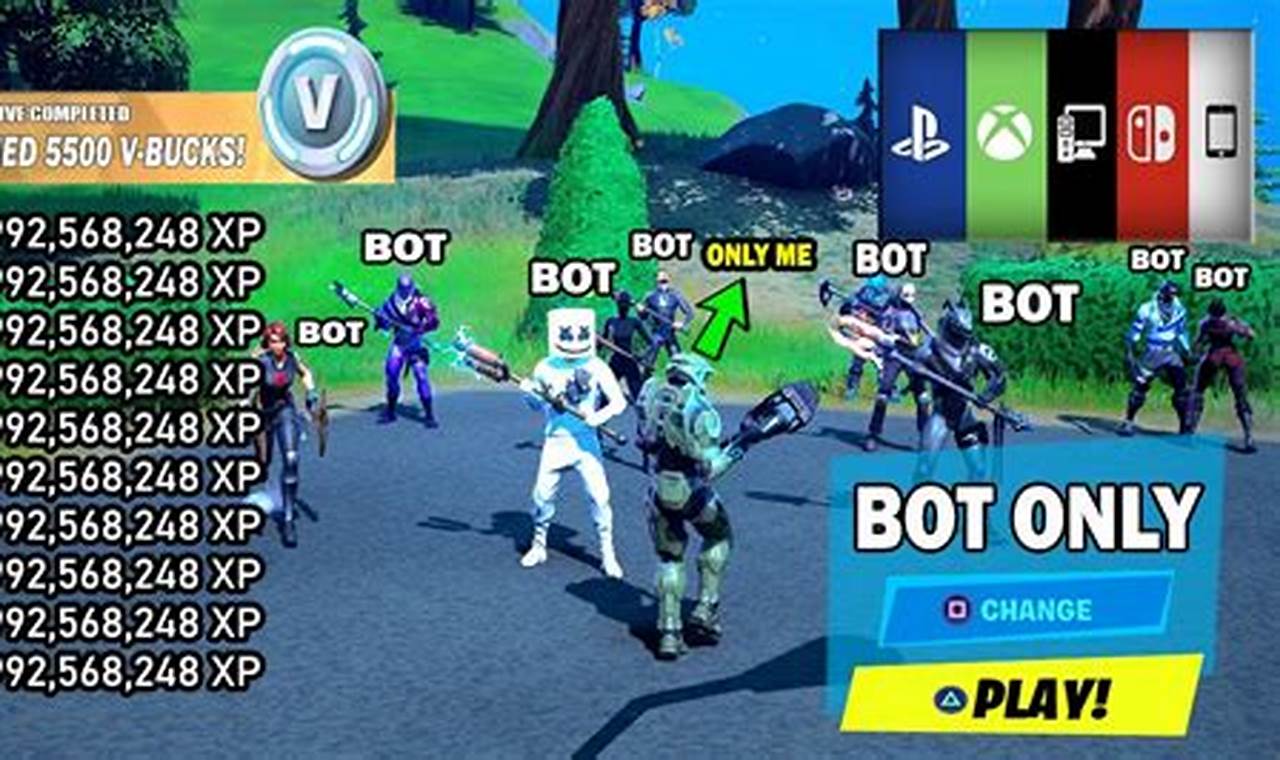 How To Get Fortnite Bot Lobbies 2024