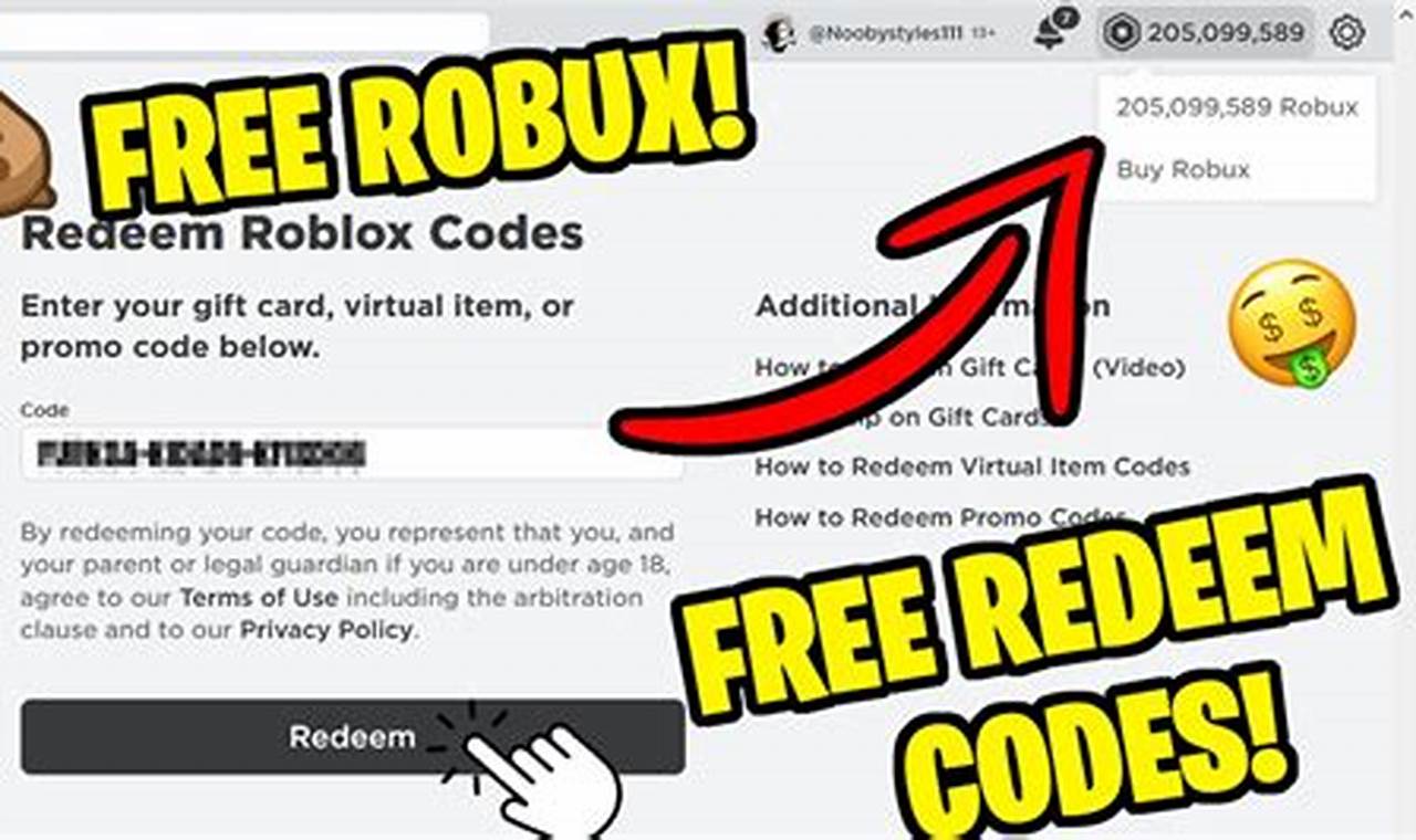 How To Get Free Robux Codes 2024