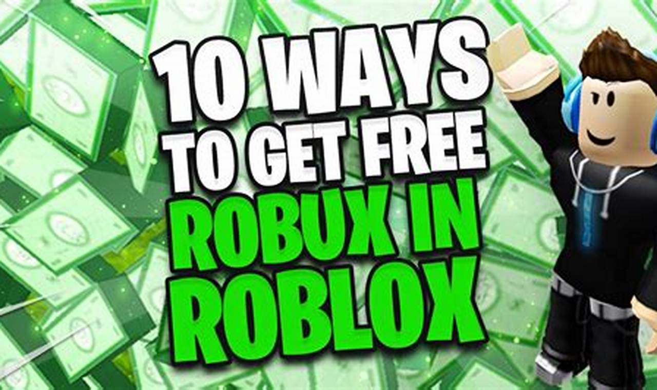 How To Get Robux For Free In 2024
