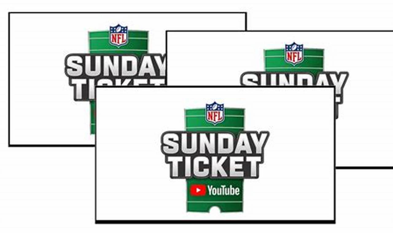 How To Get Sunday Ticket 2024