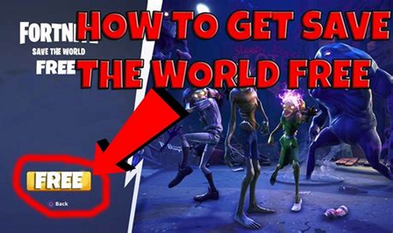 How To Get To Save The World In Fortnite 2024
