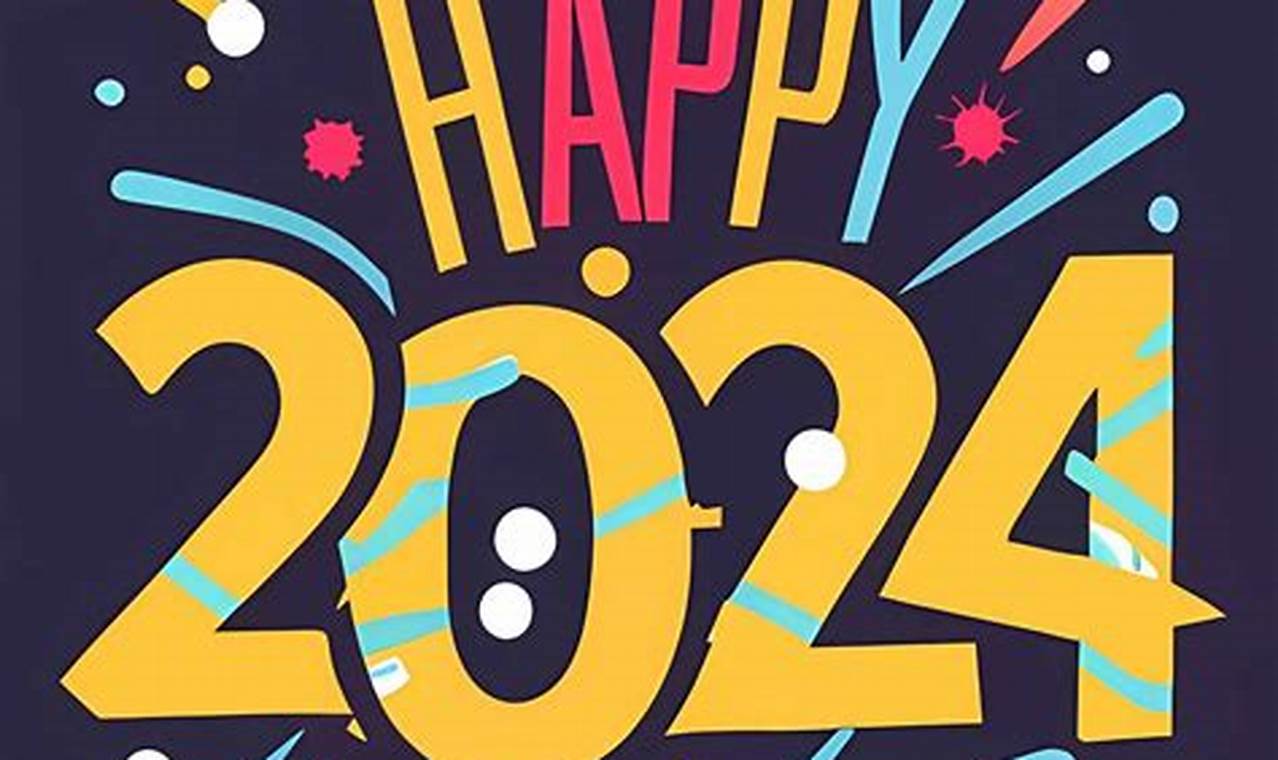 How To Make Your Own Happy New Year 2024 Wallpaper?