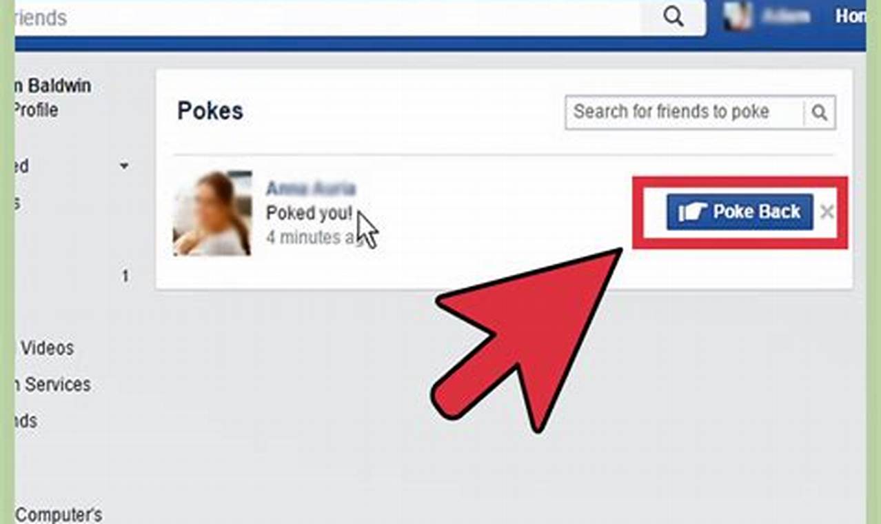 How To Poke In Facebook