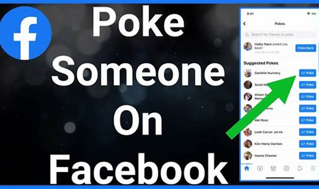 How To Poke On Facebook App
