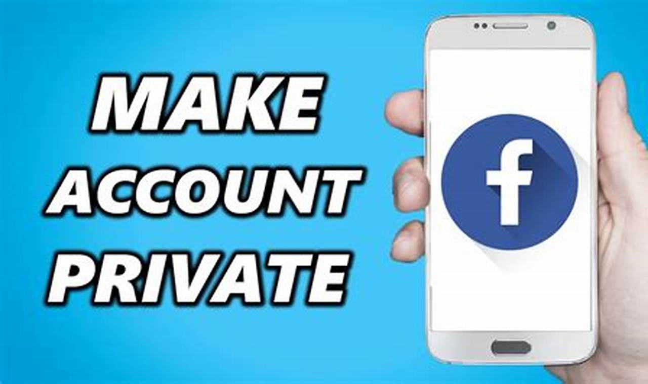 How To Private Facebook Account 2024