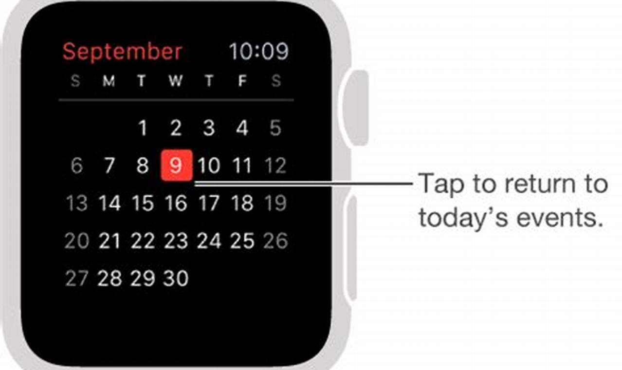 How To See Full Month Calendar On Apple Watch Se