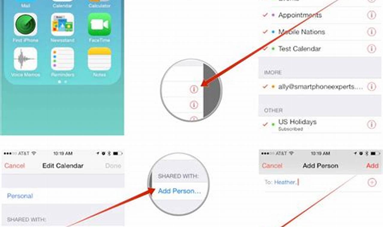 How To Share Calendar On Iphone With Others