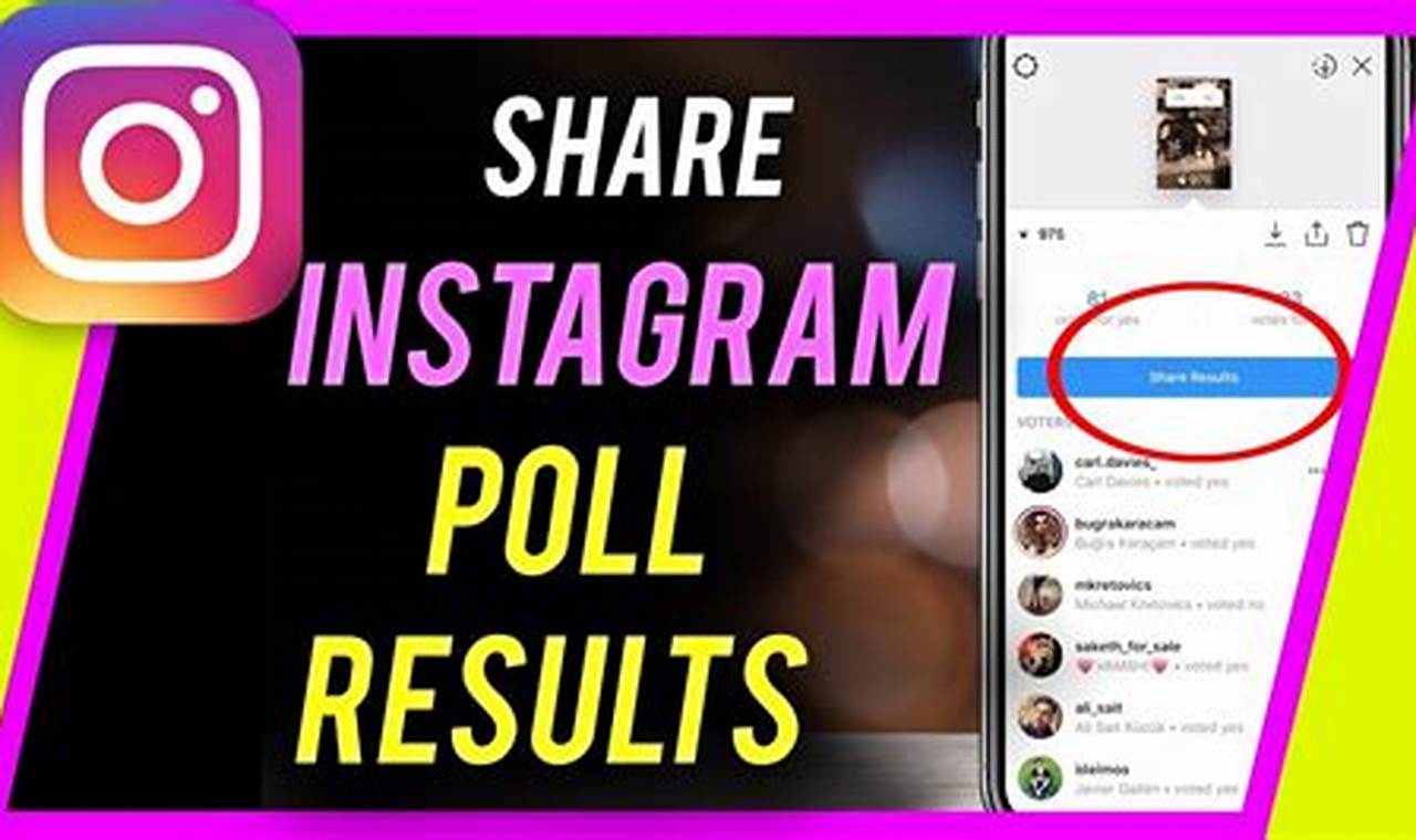 How To Share Poll Results On Instagram 2024