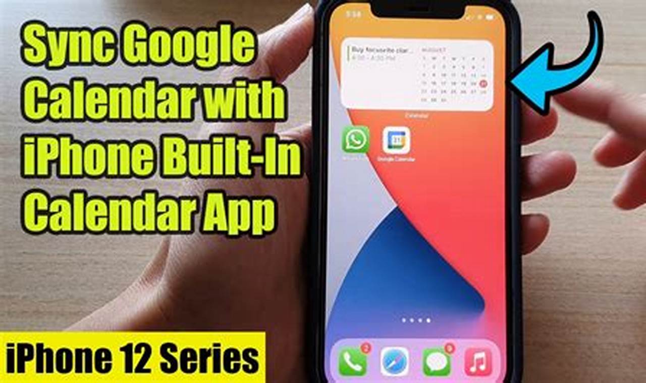 How To Sync My Iphone With Google Calendar