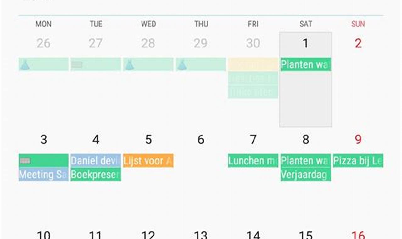 How To Use Calendar On Samsung Phone