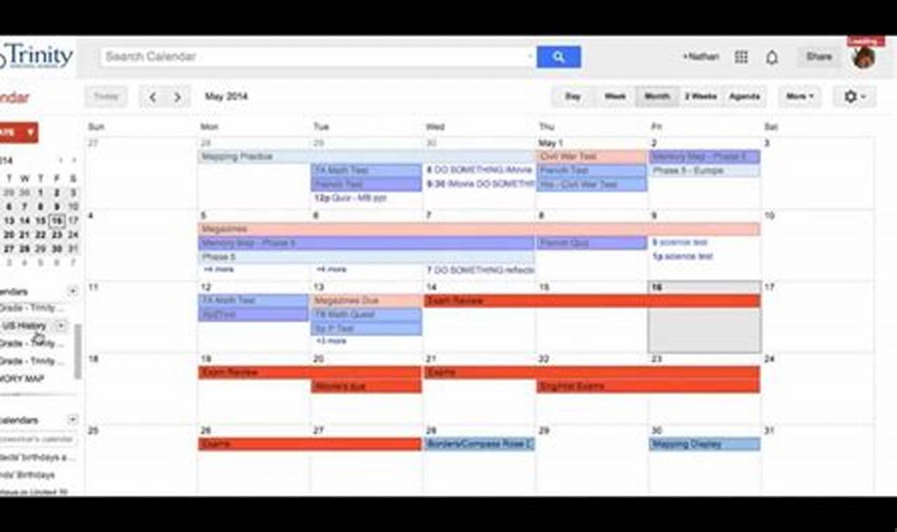 How To Use Google Calendar For Homework