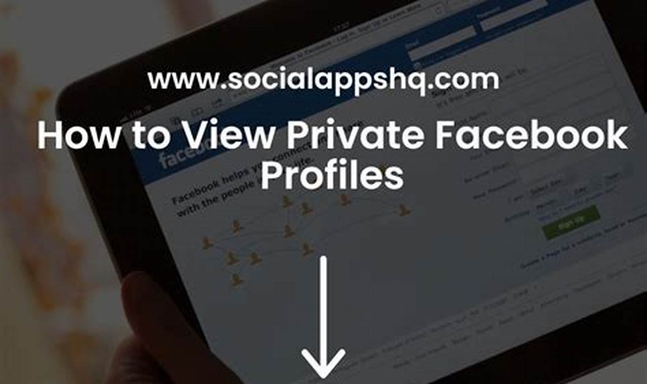 How To View A Private Facebook Profile 2024