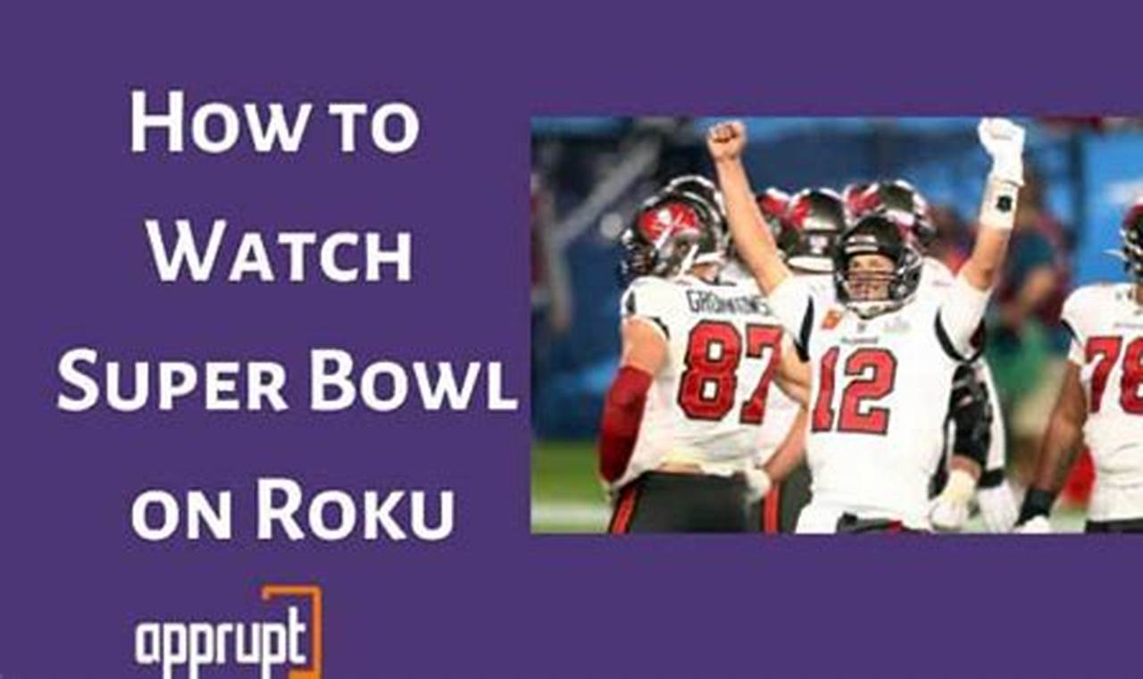How To Watch Super Bowl 2024 On Roku