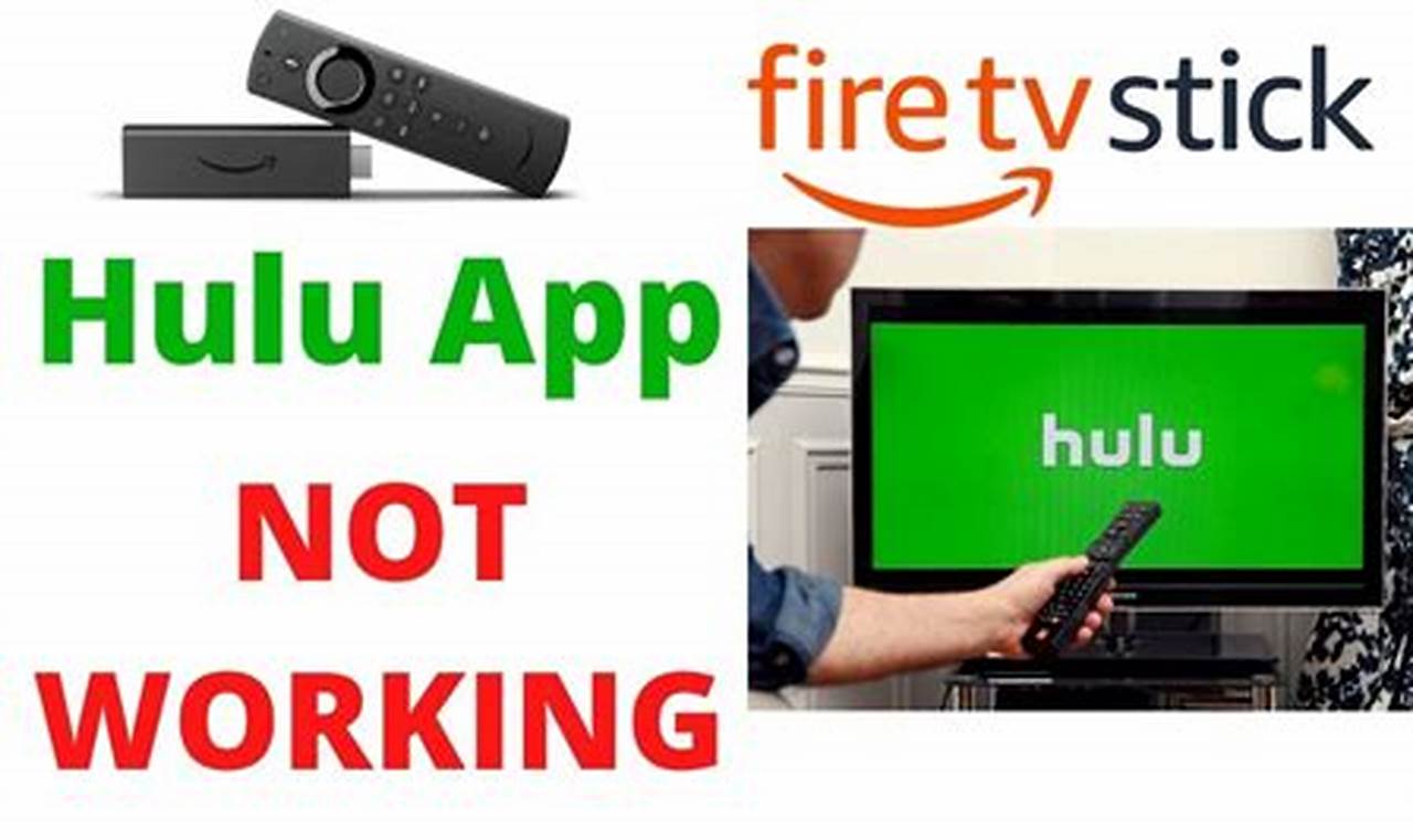 Hulu Not Working On Firestick 2024