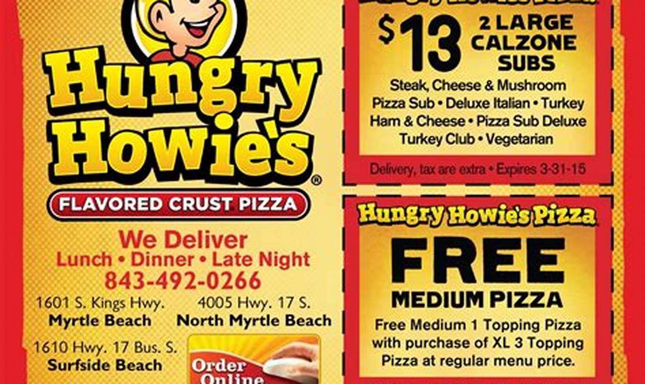 Hungry Howie Coupon Code 2024
