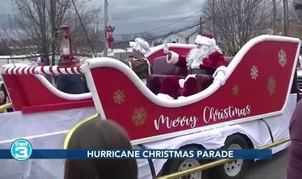Hurricane Christmas Parade 2024