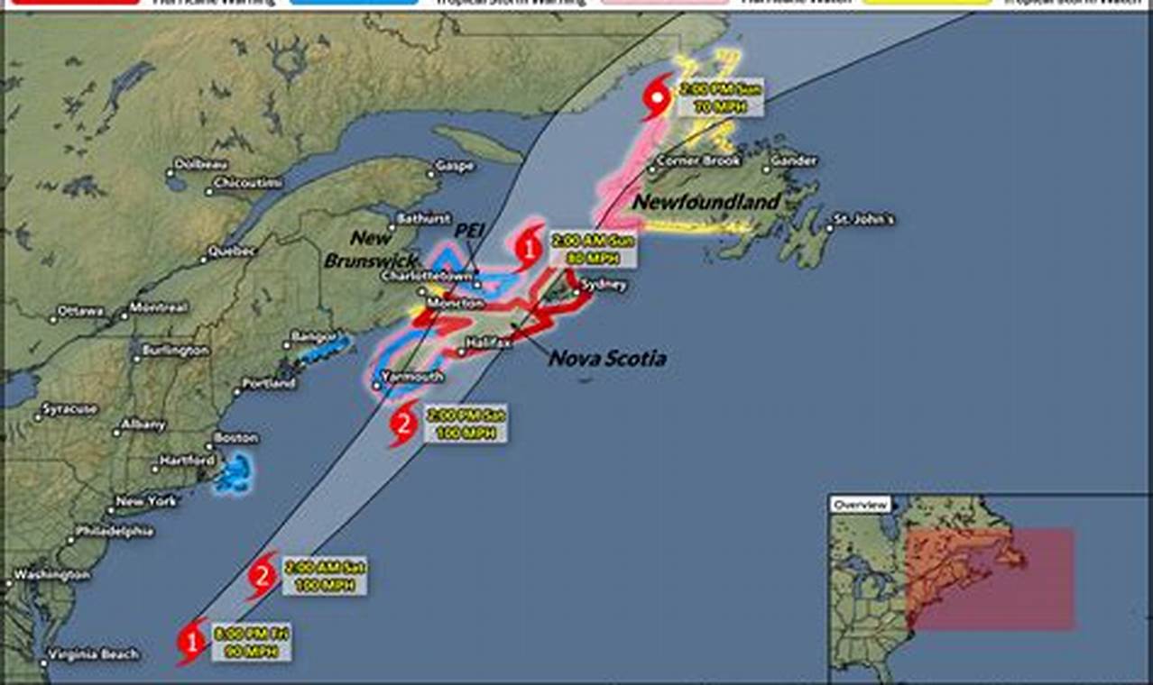 Hurricane Nova Scotia 2024