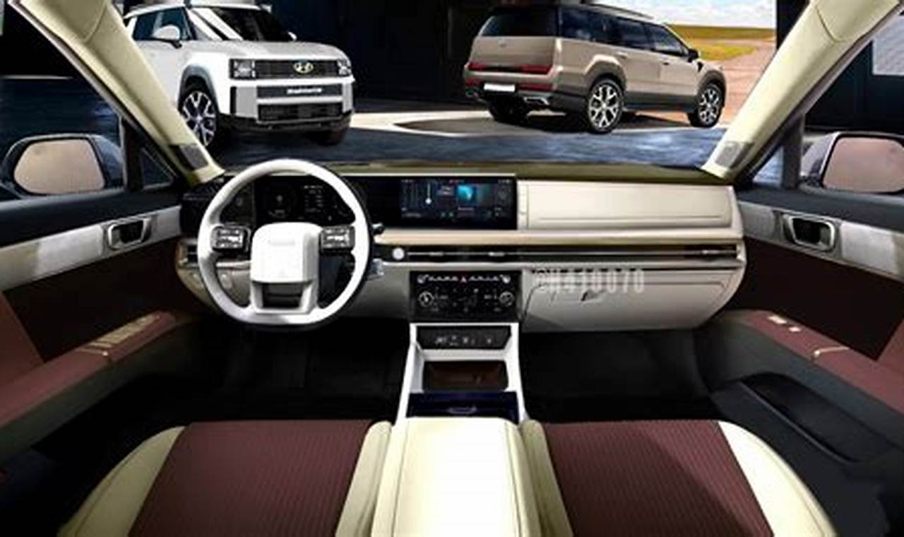 Hyundai Santa Fe 2024 Interior Images