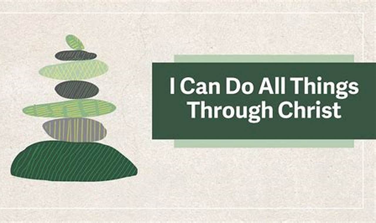 I Can Do All Things Through Christ 2024 Youth Album