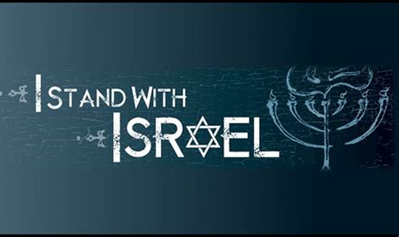 I Stand With Israel Pic 2024