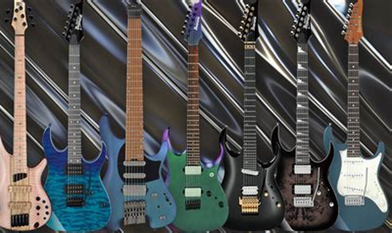 Ibanez 2024 Lineup