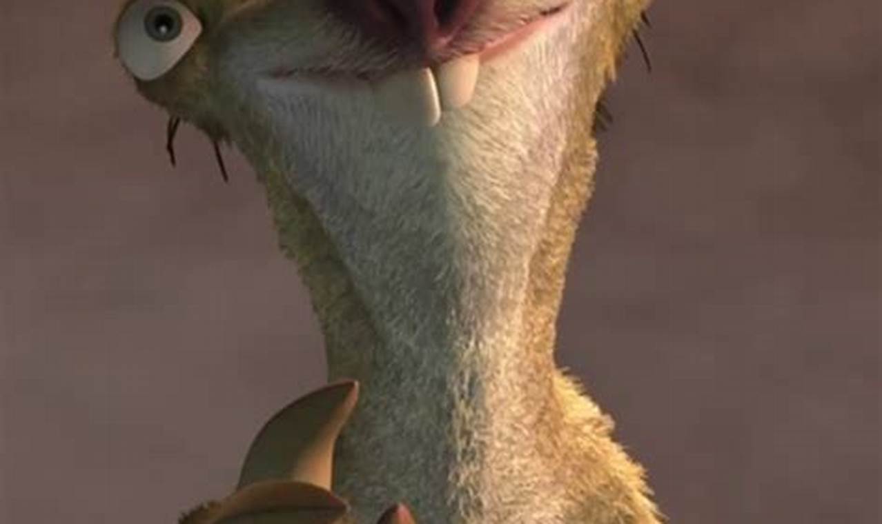 Ice Age Sid Character