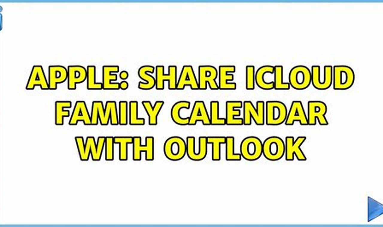 Icloud Calendar Family Sharing