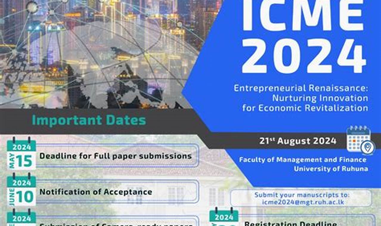 Icme 2024 Call For Papers