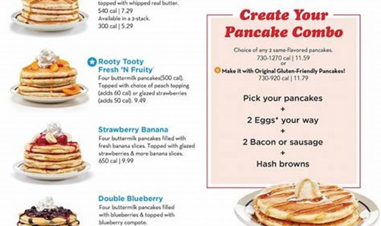 Ihop Menu And Prices 2024