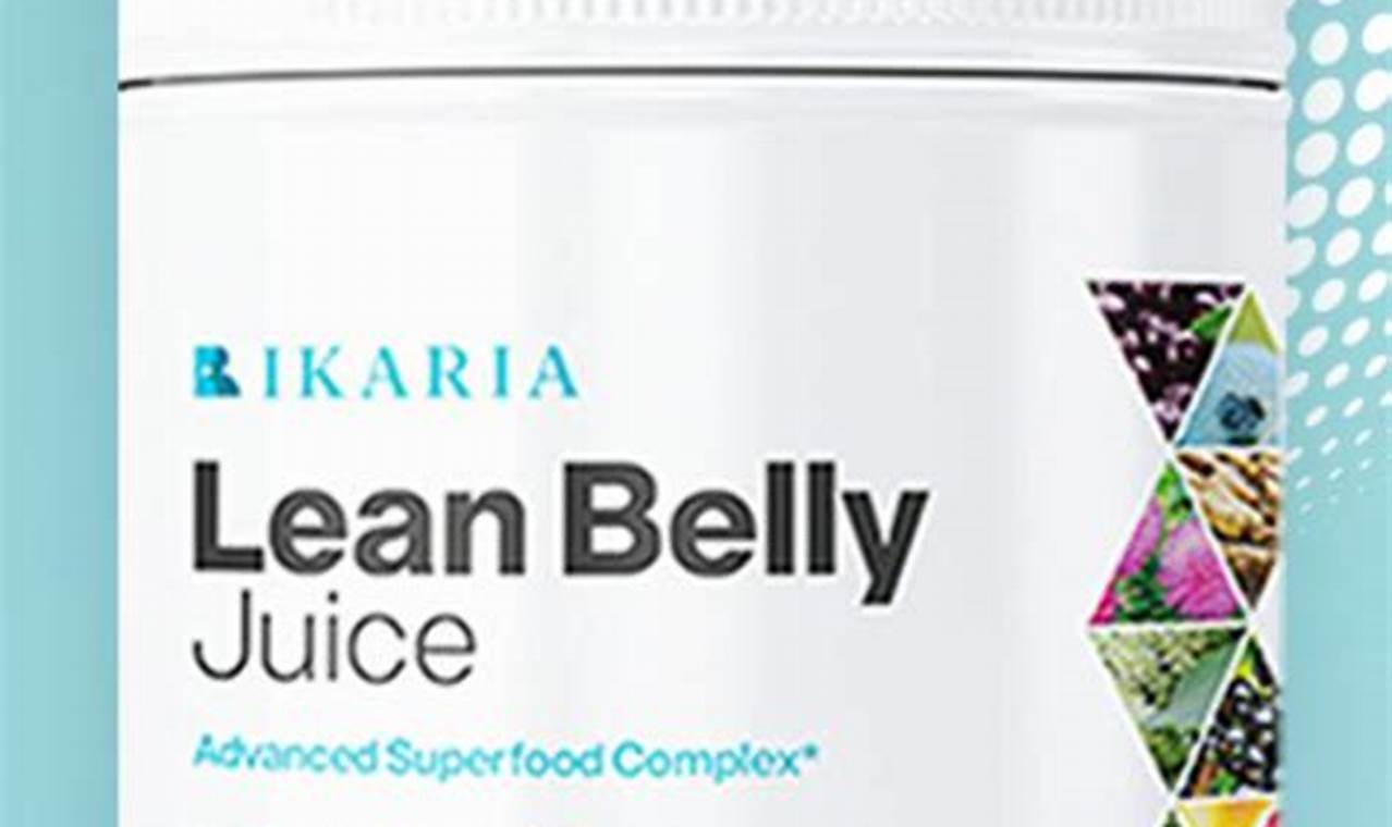 Ikaria Lean Belly Juice Reviews 2024