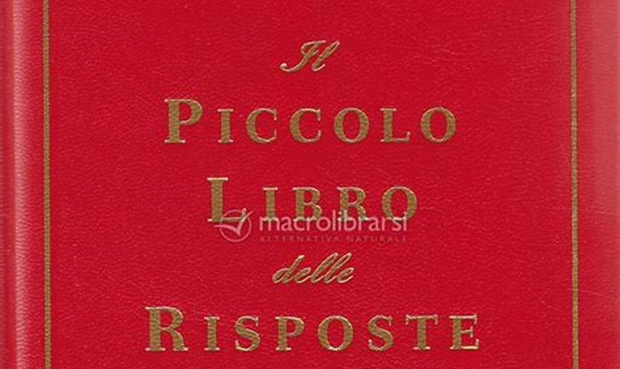 Il Piccolo Libro Delle Risposte D'Amore Pdf