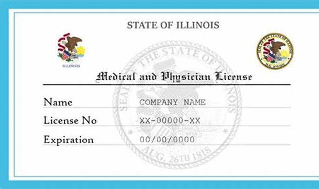 Illinois Medical License Renewal 2024