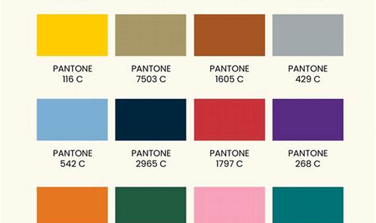 Illustrator 2024 Pantone Colors