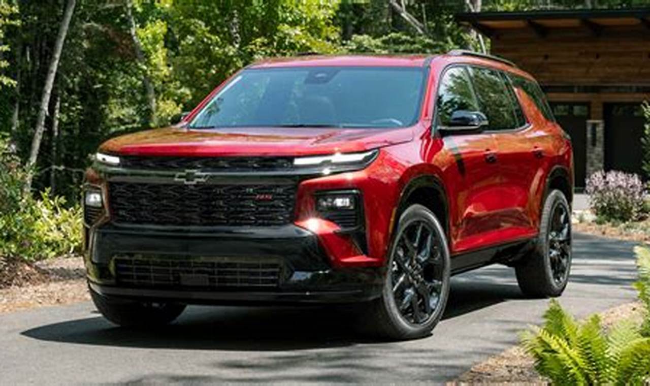 Images Of 2024 Chevy Traverse