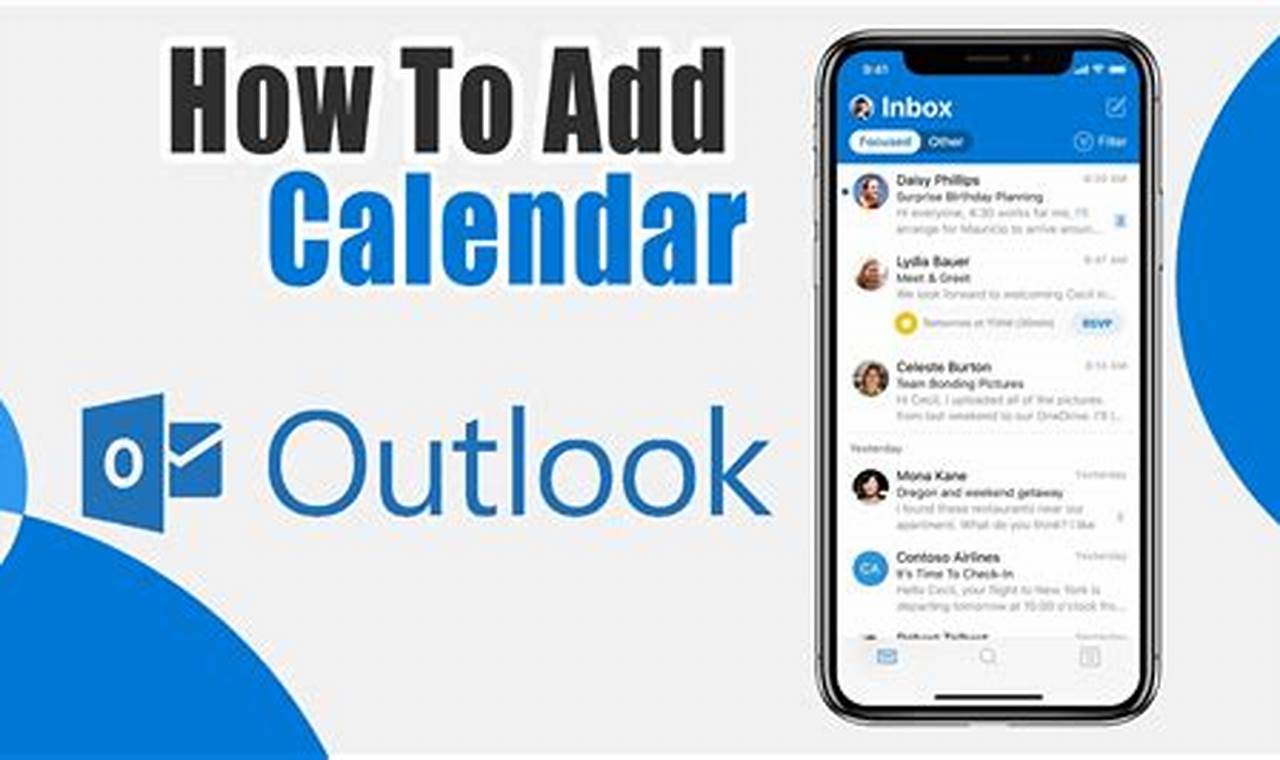 Import Outlook Calendar To Iphone