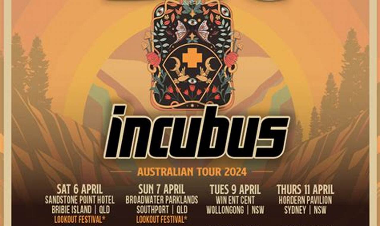 Incubus Tickets 2024