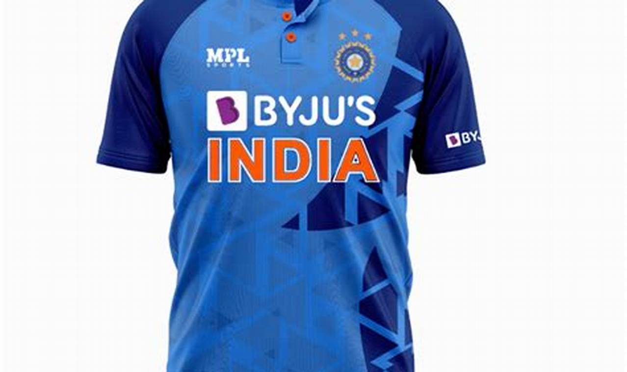 India Jersey 2024 World Cup