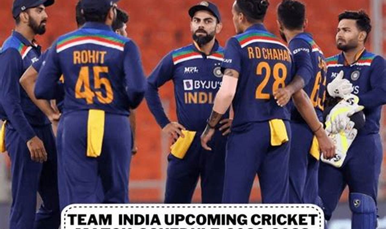 India Next Cricket Match Schedule 2024 Calendar