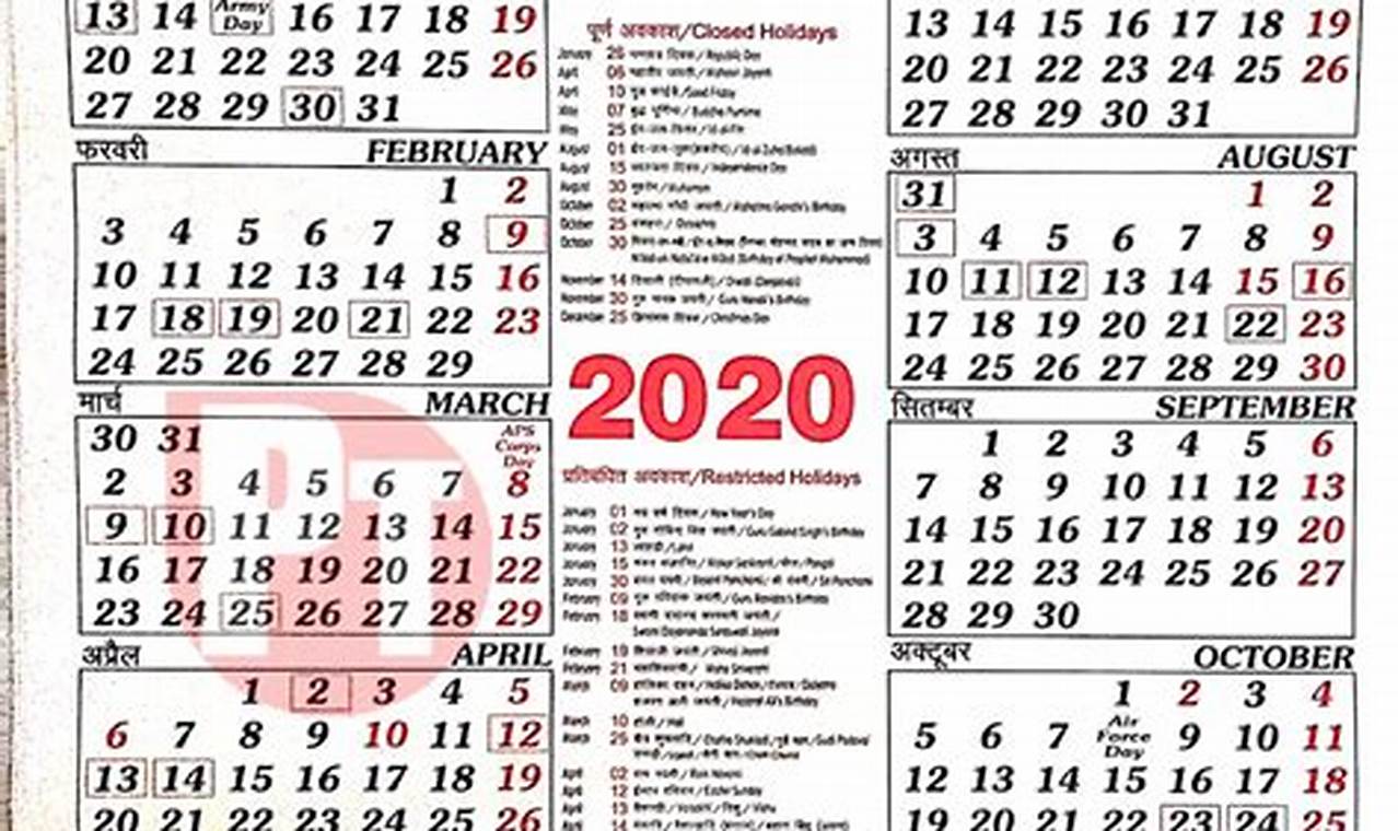 Indian Army Calendar 2024 Pdf Download