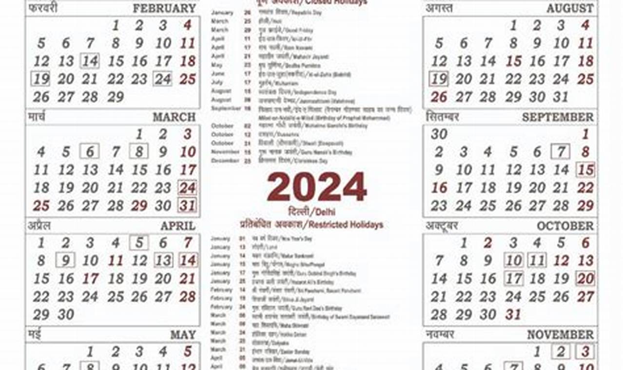 Indian Army Postal Calendar 2024 Pdf Download