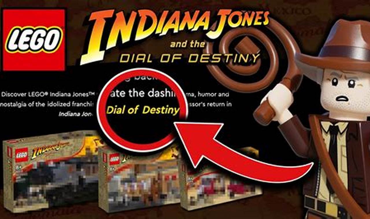 Indiana Jones 2024 Lego Sets