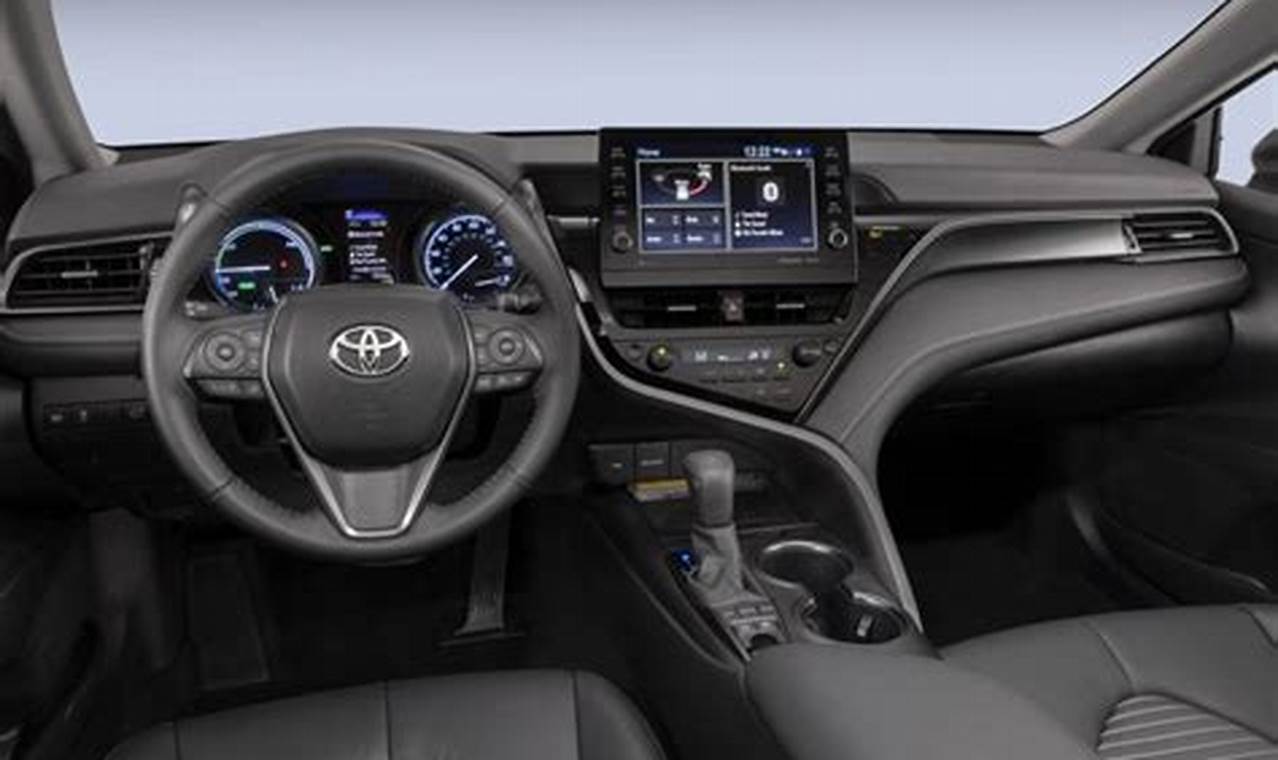 Interior 2024 Toyota Camry