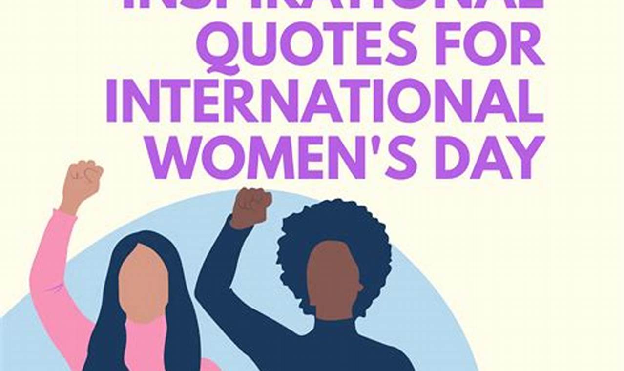 International Women'S Day Quotes 2024